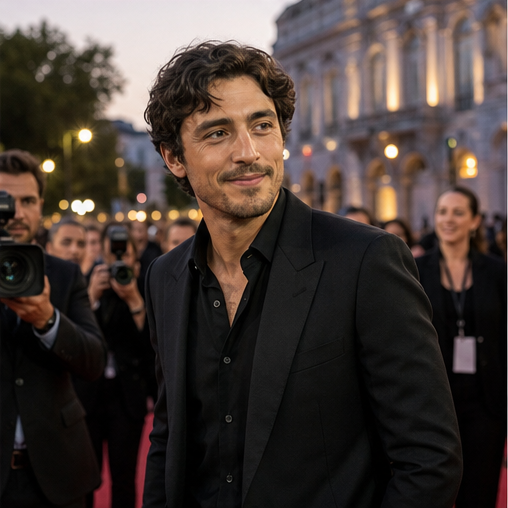Guests arriving at an independent film festival